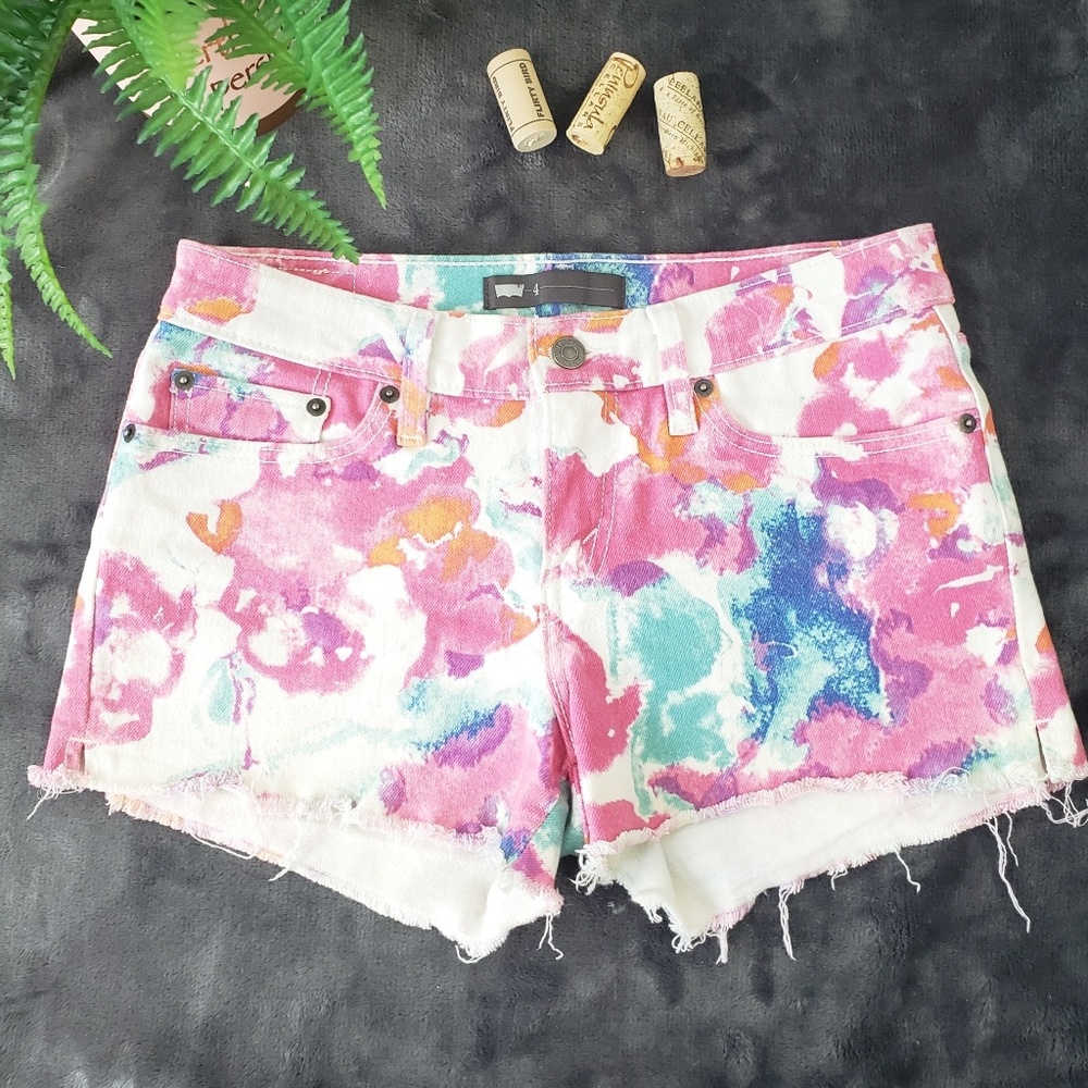 Levi's Tie Dye Shorts